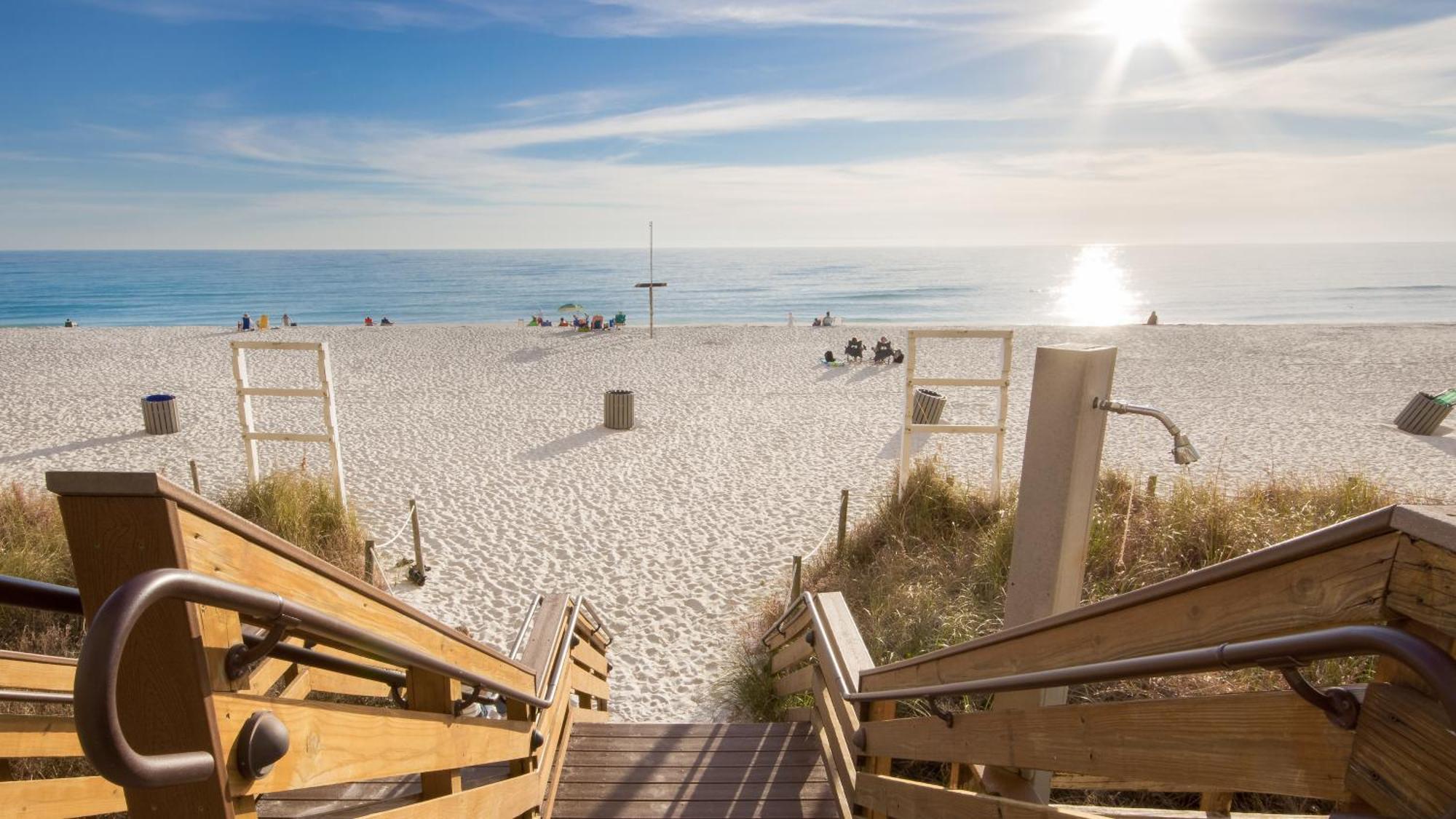 Tidewater Escape: 1Br/2Ba Beachfront Condo, Sleeps 6, Gulf Views & Comfort! Panama City Beach Exterior foto